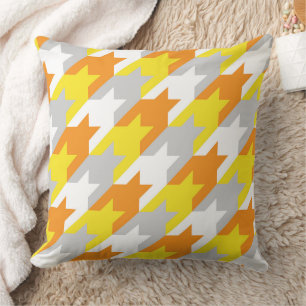 Sunshine Houndstooth Kussen