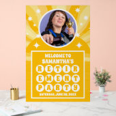 Sunshine Jaune Photo Parti de retraite Bienvenue (Mariage)