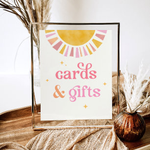 Sunshine Kaarten & Geschenken Teken Poster