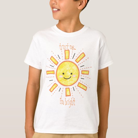 Sunshine kinder shirt (Voorkant)