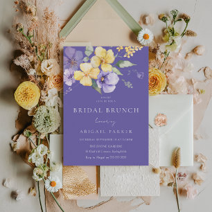 Sunshine & Lavendel Vrijgezellenfeest Brunch & Bub Kaart