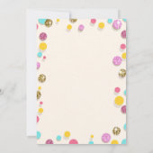 Sunshine limonade verjaardag dank u kaart (Achterkant)