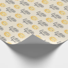 Sunshine Little One Baby shower inpakpapier