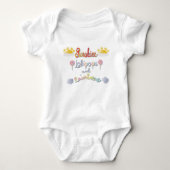 Sunshine, Lollipops en Rainbogen Romper (Voorkant)