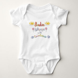 Sunshine, Lollipops en Rainbogen Romper