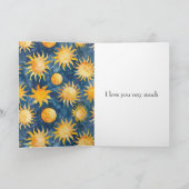 Sunshine Love Kaart (Binnen)