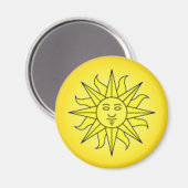 Sunshine Magnet Magneet (Voorkant / Achterkant)