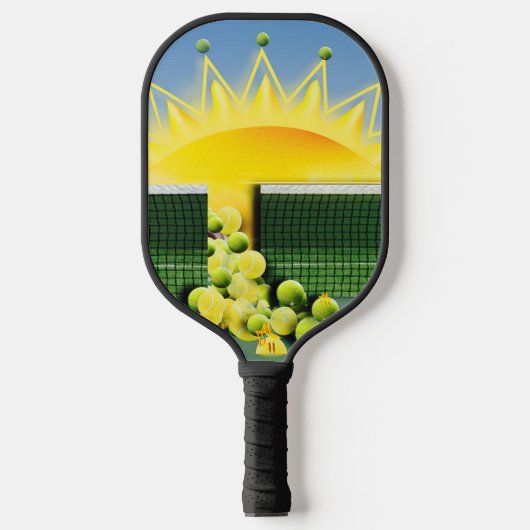 SUNSHINE MATCH accentkussen Pickleball Paddle (Voorkant)