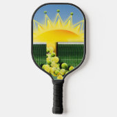SUNSHINE MATCH accentkussen Pickleball Paddle (Achterkant)