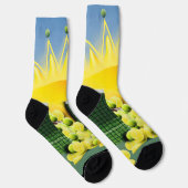 SUNSHINE MATCH accentkussen Sokken (Rechts)