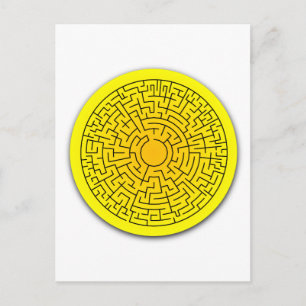 Sunshine Maze Briefkaart
