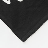 Sunshine Mixed With A Little Hurricane, Funny Quot Fleece Deken (Hoek)