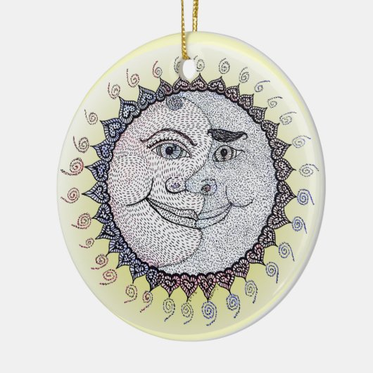Sunshine/Moon Ornament (Links)