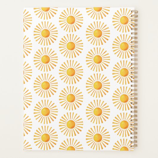 Sunshine motif 2024 (Dos)