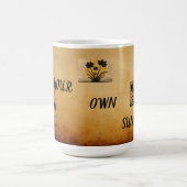 Sunshine Motivational designer Mug (Centre)