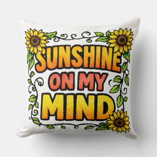 Sunshine on My Mind Kussen