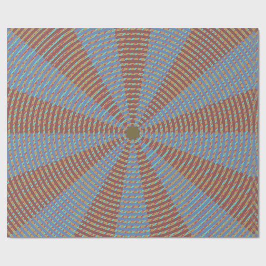 Sunshine pattern cadeaupapier (Vlak)