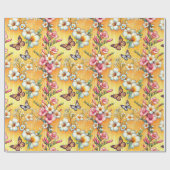 Sunshine Petals Cadeaupapier (Vlak)