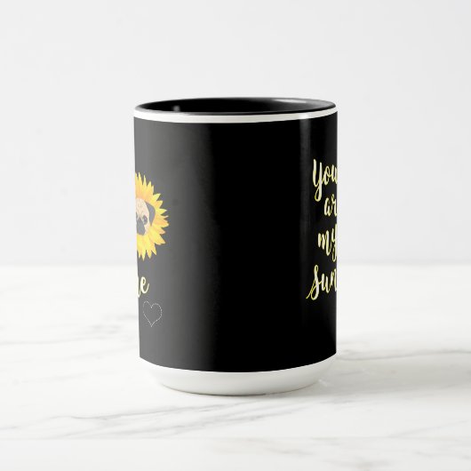 Sunshine Pug Mok (Midden)