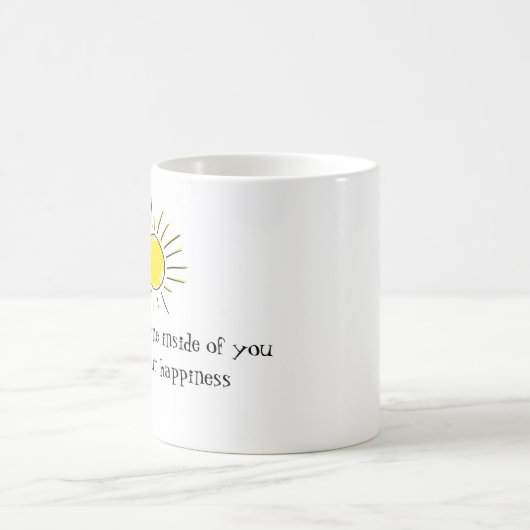 Sunshine quote mug (Centre)