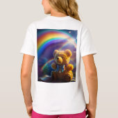 Sunshine Rainbow Teddy Bear Wonderland T-shirt (Achterkant)