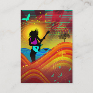 "Sunshine Rock" Chubby Card Visitekaartje