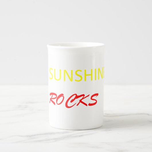 Sunshine Rocks Café Mug (Devant)