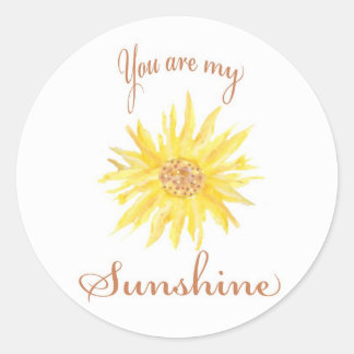 Sunshine Ronde Sticker