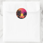 Sunshine Ronde Sticker (Tas)
