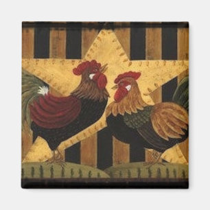 Sunshine Rooster Magneet