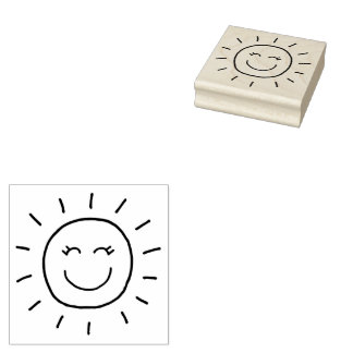 Sunshine Rubberstempel