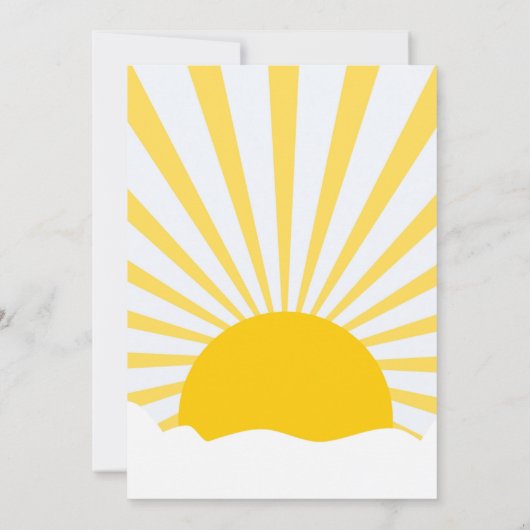 sunshine SCHOOL'S OUT FOR SUMMER enseignant carte  (Dos)