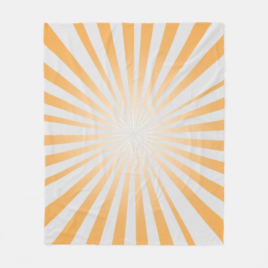 Sunshine Serenade Fleece Deken (Voorkant)