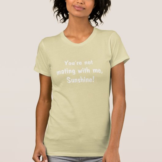Sunshine Shirt (Voorkant)