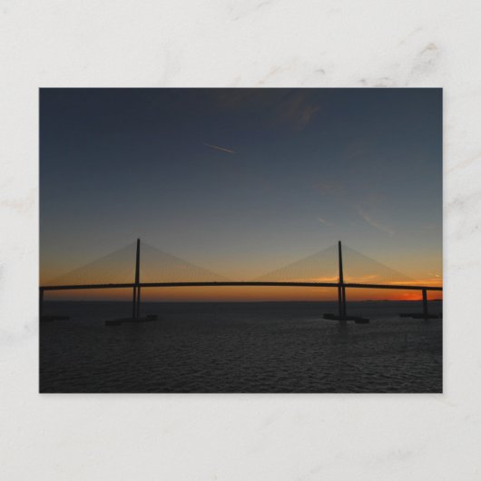 Sunshine Skyway Bridge Briefkaart (Voorkant)