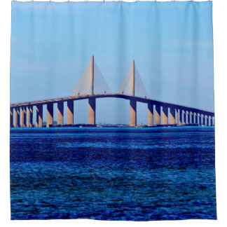 Sunshine Skyway Bridge Douchegordijn