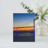 Sunshine Skyway Bridge, Florida Briefkaart (Staand voorkant)