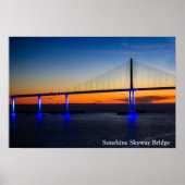 Sunshine Skyway Bridge Poster (Voorkant)