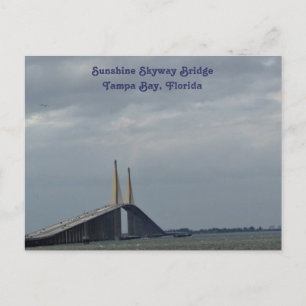 Sunshine Skyway Bridge Tampa Bay, FL. Carte postal