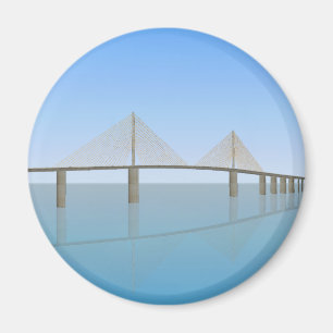 Sunshine Skyway Bridge: Tampa Bay: Magneet