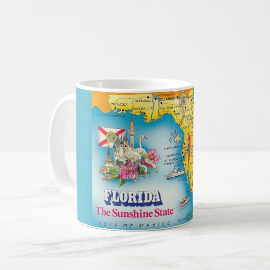 Sunshine State - Floride Mug (Devant gauche)