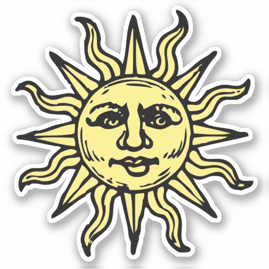 Sunshine Sticker (Voorkant)