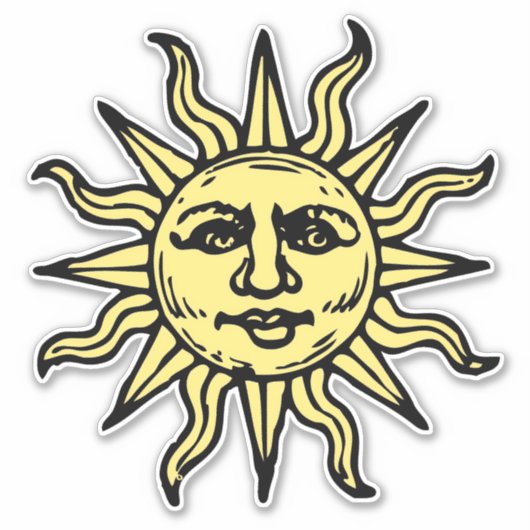 Sunshine Sticker (Voorkant)