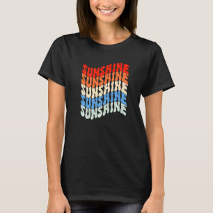 Sunshine Summer Hippie Casual Girls T-shirt