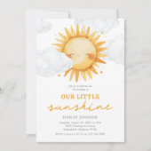 Sunshine Summer Kids Verjaardagsfeest Kaart (Voorkant)