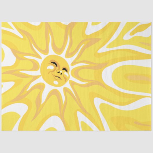 Sunshine Sun Sunny Decoupage Tissuepapier (Voorkant)