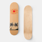 Sunshine Surfboard Skateboard (Voorkant)