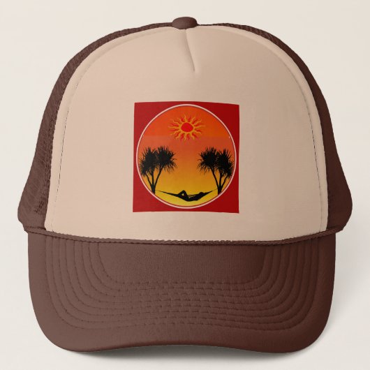 Sunshine Trucker Hat Trucker Pet (Voorkant)