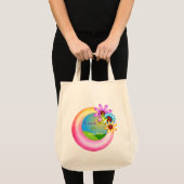 Sunshine Wish Pixel Art Tote Bag (Voorkant (product))