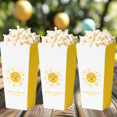 Sunshine wordt één verjaardagsfeestje bedankdoosjes